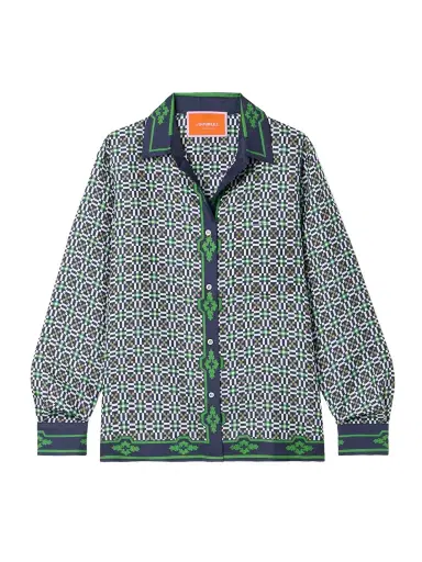 La DoubleJ Icon Boy Printed Silk-twill Shirt | Thumbnail 1 La DoubleJ Icon Boy Printed Silk-twill Shirt | Thumbnail 1