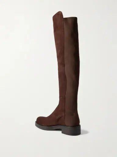 Stuart Weitzman 5050 Celia Suede And Stretch Over-the-knee Boots | Thumbnail 3 Stuart Weitzman 5050 Celia Suede And Stretch Over-the-knee Boots | Thumbnail 3