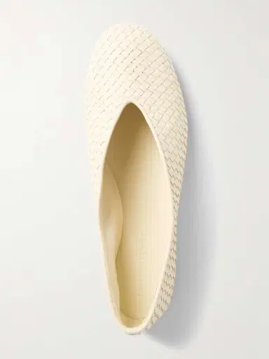 Bottega Veneta Rosa Intrecciato Leather Ballet Flats | Thumbnail 5 Bottega Veneta Rosa Intrecciato Leather Ballet Flats | Thumbnail 5