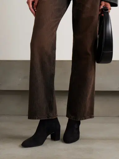 Stuart Weitzman Yuliana Suede Ankle Boots | Thumbnail 2 Stuart Weitzman Yuliana Suede Ankle Boots | Thumbnail 2