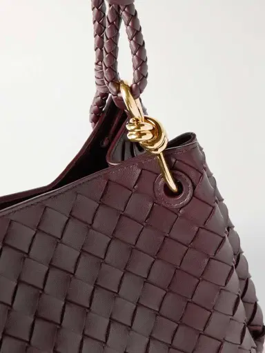 Bottega Veneta Parachute Medium Intrecciato Leather Shoulder Bag | Thumbnail 4 Bottega Veneta Parachute Medium Intrecciato Leather Shoulder Bag | Thumbnail 4