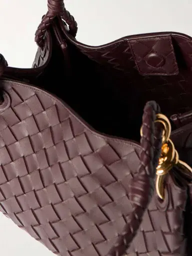 Bottega Veneta Parachute Medium Intrecciato Leather Shoulder Bag | Thumbnail 5 Bottega Veneta Parachute Medium Intrecciato Leather Shoulder Bag | Thumbnail 5