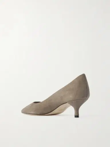 Stuart Weitzman Stuart Power Suede Pumps | Thumbnail 3 Stuart Weitzman Stuart Power Suede Pumps | Thumbnail 3