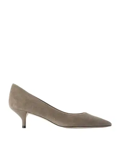 Stuart Weitzman Stuart Power Suede Pumps | Thumbnail 1 Stuart Weitzman Stuart Power Suede Pumps | Thumbnail 1