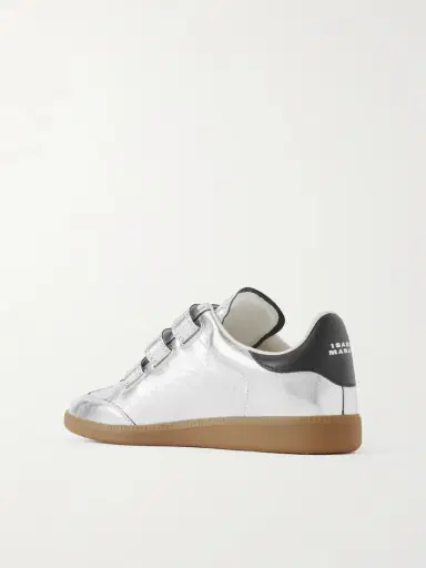 Isabel Marant Beth Metallic Leather Sneakers | Thumbnail 3 Isabel Marant Beth Metallic Leather Sneakers | Thumbnail 3