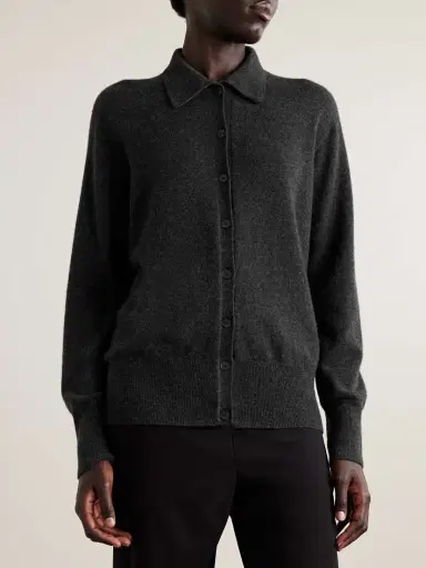 The Row Lillia Cashmere Cardigan | Thumbnail 3 The Row Lillia Cashmere Cardigan | Thumbnail 3