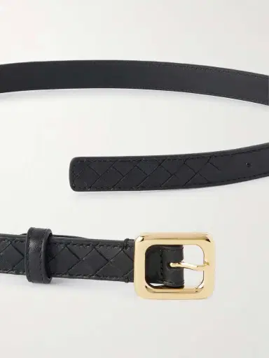 Bottega Veneta Intrecciato Leather Belt | Thumbnail 3 Bottega Veneta Intrecciato Leather Belt | Thumbnail 3
