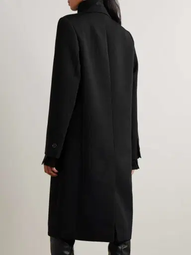 TOTEME Garderob Grain De Poudre Wool-blend Coat | Thumbnail 4 TOTEME Garderob Grain De Poudre Wool-blend Coat | Thumbnail 4