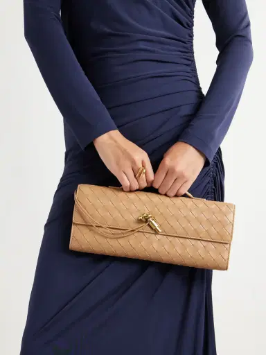 Bottega Veneta Andiamo Long Intrecciato Leather Clutch | Thumbnail 2 Bottega Veneta Andiamo Long Intrecciato Leather Clutch | Thumbnail 2