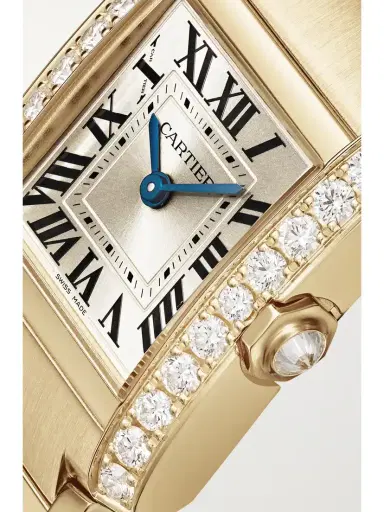 Cartier Tank Française Small 18-karat Gold Diamond Watch | Thumbnail 5 Cartier Tank Française Small 18-karat Gold Diamond Watch | Thumbnail 5