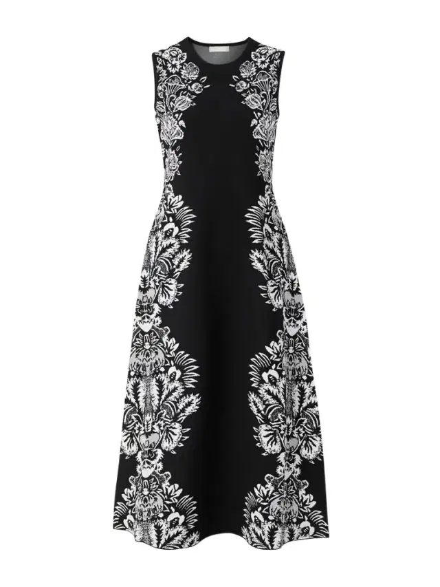 Liana Jacquard-knit Midi Dress Liana Jacquard-knit Midi Dress