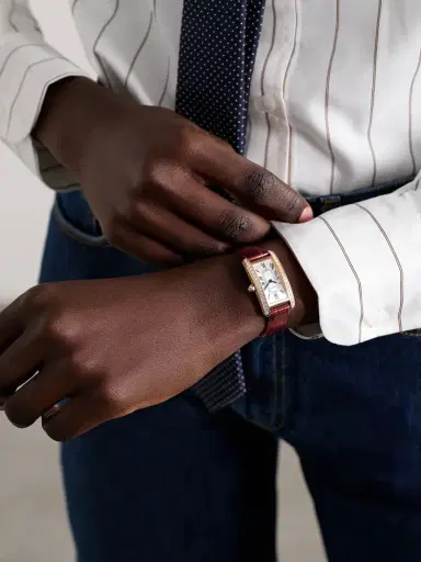 Cartier Tank Américaine Small 18-karat Rose Gold Diamond Watch | Thumbnail 2 Cartier Tank Américaine Small 18-karat Rose Gold Diamond Watch | Thumbnail 2