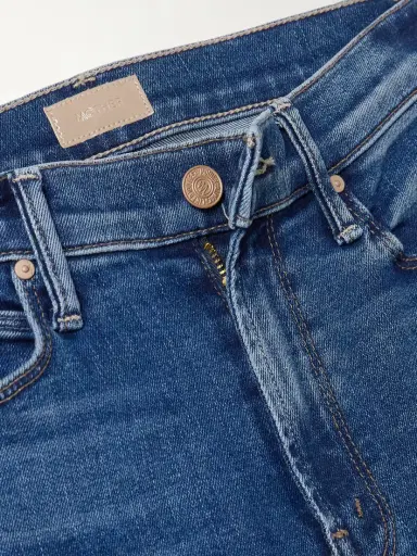 Mother The Doozy Sneak Fray High-rise Flared Jeans | Thumbnail 5 Mother The Doozy Sneak Fray High-rise Flared Jeans | Thumbnail 5