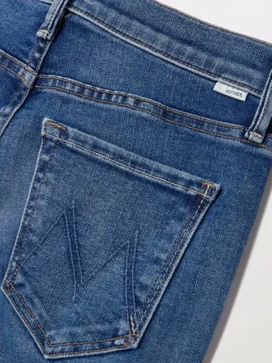 Mother The Doozy Sneak Fray High-rise Flared Jeans | Thumbnail 6 Mother The Doozy Sneak Fray High-rise Flared Jeans | Thumbnail 6