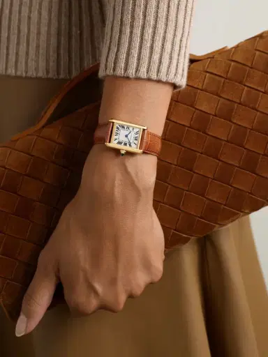 Cartier Tank Louis 22mm Small 18-karat Gold And Alligator Watch | Thumbnail 2 Cartier Tank Louis 22mm Small 18-karat Gold And Alligator Watch | Thumbnail 2