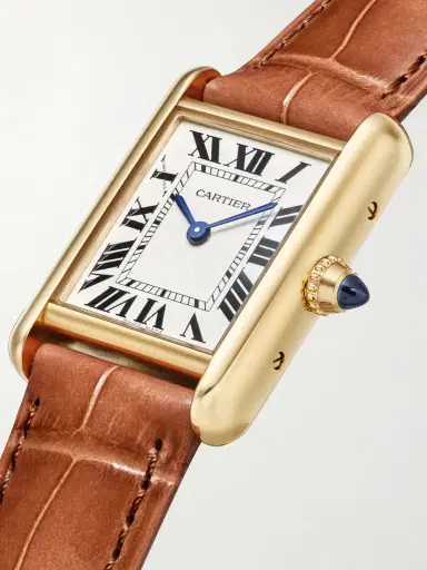 Cartier Tank Louis 22mm Small 18-karat Gold And Alligator Watch | Thumbnail 3 Cartier Tank Louis 22mm Small 18-karat Gold And Alligator Watch | Thumbnail 3