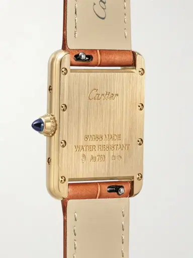 Cartier Tank Louis 22mm Small 18-karat Gold And Alligator Watch | Thumbnail 4 Cartier Tank Louis 22mm Small 18-karat Gold And Alligator Watch | Thumbnail 4