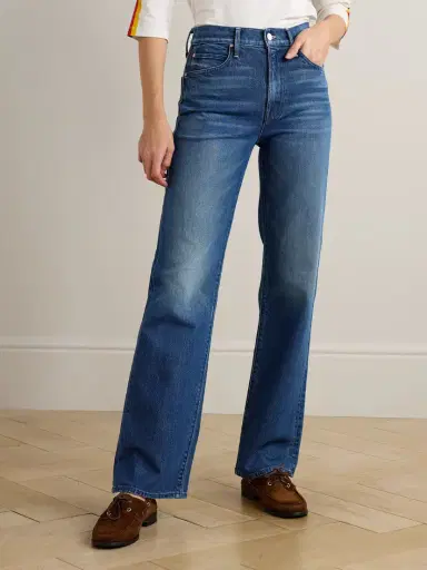 Mother The Kick It High-rise Straight-leg Jeans | Thumbnail 3 Mother The Kick It High-rise Straight-leg Jeans | Thumbnail 3