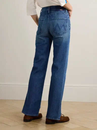 Mother The Kick It High-rise Straight-leg Jeans | Thumbnail 4 Mother The Kick It High-rise Straight-leg Jeans | Thumbnail 4
