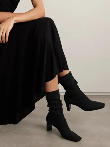 The Row Felice Neoprene Ankle Boots | Thumbnail 2 The Row Felice Neoprene Ankle Boots | Thumbnail 2