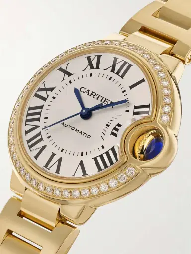 Cartier Ballon Bleu De Automatic 18-karat Gold Diamond Watch | Thumbnail 3 Cartier Ballon Bleu De Automatic 18-karat Gold Diamond Watch | Thumbnail 3