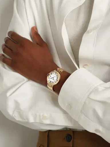 Cartier Ballon Bleu De Automatic 18-karat Gold Watch | Thumbnail 2 Cartier Ballon Bleu De Automatic 18-karat Gold Watch | Thumbnail 2