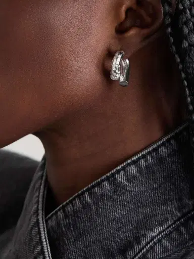 TABAYER Oera 18-karat White Gold Diamond Earrings | Thumbnail 2 TABAYER Oera 18-karat White Gold Diamond Earrings | Thumbnail 2