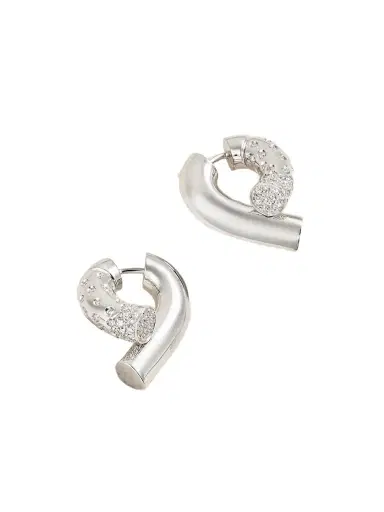 TABAYER Oera 18-karat White Gold Diamond Earrings | Thumbnail 1 TABAYER Oera 18-karat White Gold Diamond Earrings | Thumbnail 1
