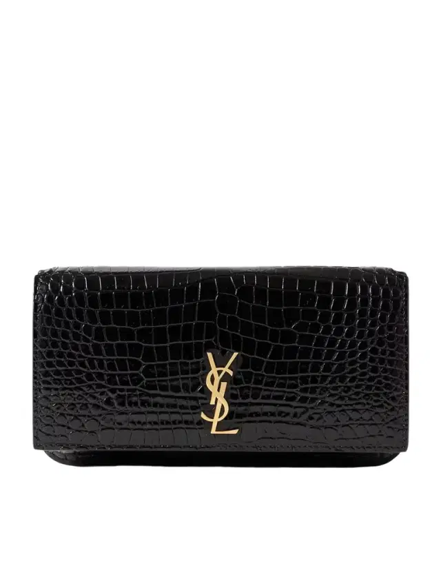 Croc-effect Leather Phone Case Croc-effect Leather Phone Case