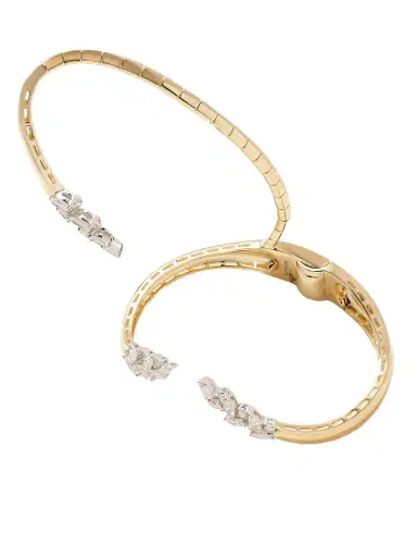YEPREM 18-karat Yellow And White Gold Diamond Bracelet | Thumbnail 1 YEPREM 18-karat Yellow And White Gold Diamond Bracelet | Thumbnail 1