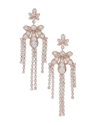 Rabanne Rose Gold-tone Crystal Earrings | Thumbnail 1 Rabanne Rose Gold-tone Crystal Earrings | Thumbnail 1