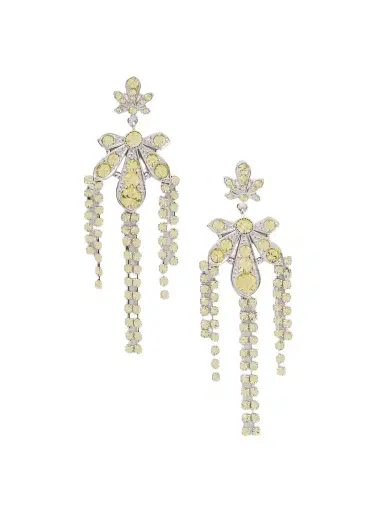 Rabanne Silver-tone Crystal Earrings | Thumbnail 1 Rabanne Silver-tone Crystal Earrings | Thumbnail 1