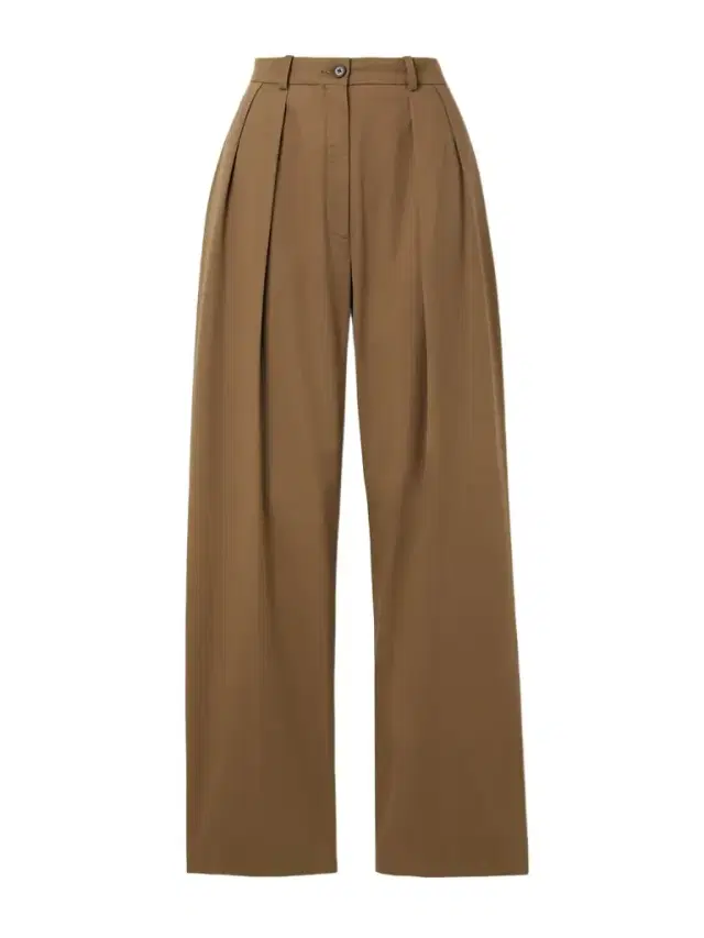 Igor Cotton And Cashmere-blend Gabardine Wide-leg Pants Igor Cotton And Cashmere-blend Gabardine Wide-leg Pants