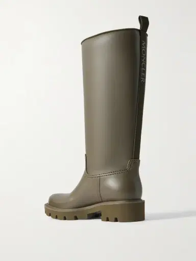 Moncler Kickstream Pvc And Shell Knee Boots | Thumbnail 3 Moncler Kickstream Pvc And Shell Knee Boots | Thumbnail 3