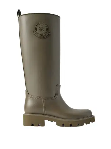 Moncler Kickstream Pvc And Shell Knee Boots | Thumbnail 1 Moncler Kickstream Pvc And Shell Knee Boots | Thumbnail 1