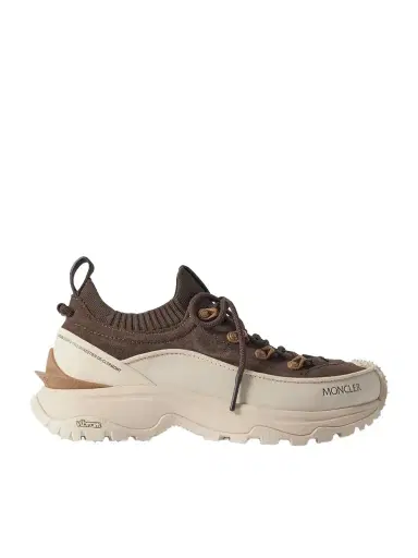 Moncler Trailgrip Lite3 Rubber-trimmed Suede Sneakers | Thumbnail 1 Moncler Trailgrip Lite3 Rubber-trimmed Suede Sneakers | Thumbnail 1