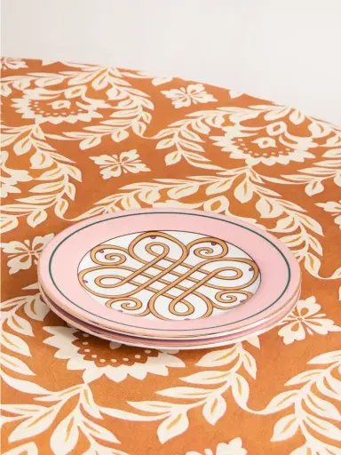 La DoubleJ Set Of Two Printed Porcelain Dessert Plates | Thumbnail 1 La DoubleJ Set Of Two Printed Porcelain Dessert Plates | Thumbnail 1