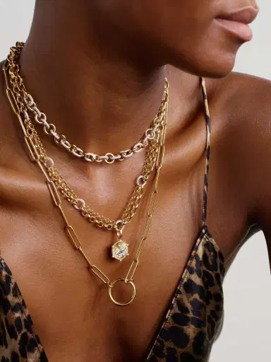 Foundrae Resilience Blossoms 18-karat Yellow And White Gold Diamond Necklace | Thumbnail 5 Foundrae Resilience Blossoms 18-karat Yellow And White Gold Diamond Necklace | Thumbnail 5