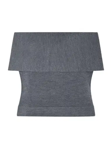 Simkhai Callahan Cropped Off-the-shoulder Wool Top | Thumbnail 1 Simkhai Callahan Cropped Off-the-shoulder Wool Top | Thumbnail 1