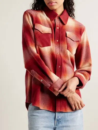 God’s True Cashmere Checked Cashmere Shirt | Thumbnail 3 God’s True Cashmere Checked Cashmere Shirt | Thumbnail 3