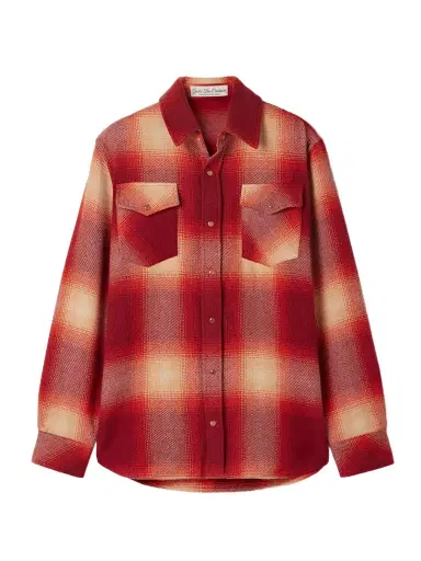 God’s True Cashmere Checked Cashmere Shirt | Thumbnail 1 God’s True Cashmere Checked Cashmere Shirt | Thumbnail 1