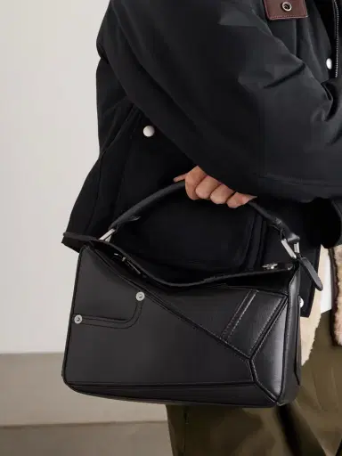 Loewe Puzzle Panta Small Textured-leather Shoulder Bag | Thumbnail 2 Loewe Puzzle Panta Small Textured-leather Shoulder Bag | Thumbnail 2
