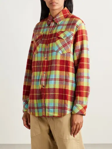 God’s True Cashmere Checked Cashmere Shirt | Thumbnail 3 God’s True Cashmere Checked Cashmere Shirt | Thumbnail 3