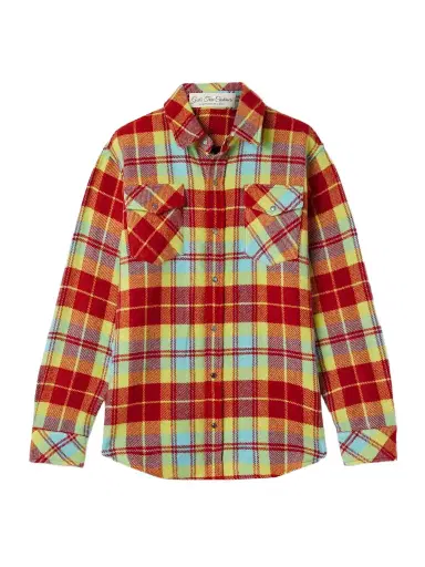 God’s True Cashmere Checked Cashmere Shirt | Thumbnail 1 God’s True Cashmere Checked Cashmere Shirt | Thumbnail 1
