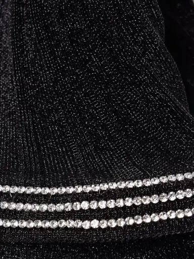 Simkhai Maebry Crystal-embellished Metallic Ribbed-knit Top | Thumbnail 4 Simkhai Maebry Crystal-embellished Metallic Ribbed-knit Top | Thumbnail 4