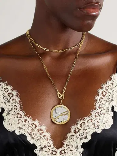Foundrae Resilience Oversized 18-karat Yellow And White Gold Diamond Necklace | Thumbnail 2 Foundrae Resilience Oversized 18-karat Yellow And White Gold Diamond Necklace | Thumbnail 2