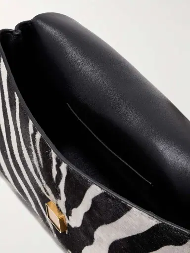 Khaite Audrey Zebra-print Calf Hair Clutch | Thumbnail 5 Khaite Audrey Zebra-print Calf Hair Clutch | Thumbnail 5