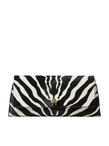 Khaite Audrey Zebra-print Calf Hair Clutch | Thumbnail 1 Khaite Audrey Zebra-print Calf Hair Clutch | Thumbnail 1