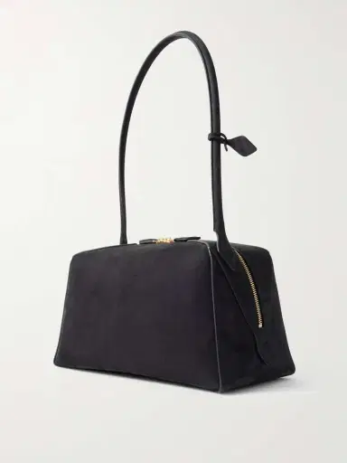 Alaïa Le Bulldog Medium Nubuck Shoulder Bag | Thumbnail 3 Alaïa Le Bulldog Medium Nubuck Shoulder Bag | Thumbnail 3