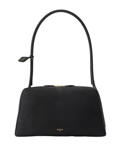 Alaïa Le Bulldog Medium Nubuck Shoulder Bag | Thumbnail 1 Alaïa Le Bulldog Medium Nubuck Shoulder Bag | Thumbnail 1
